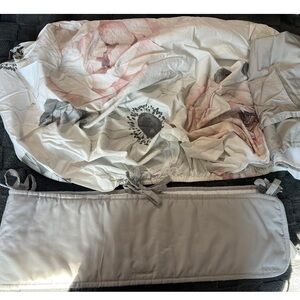 Floral Crib Bedding Set